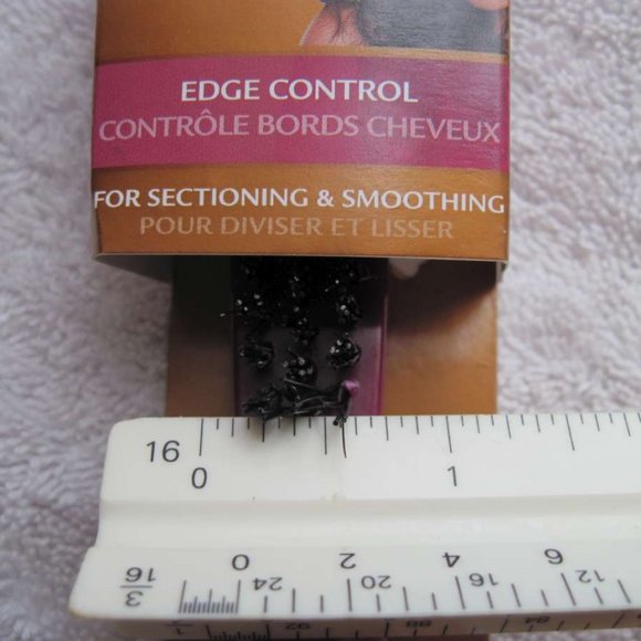 Goody Mosaic Edge Control Sectioning Smoothing Hair Brush Comb Pick Narrow Part - Picture 5 of 12